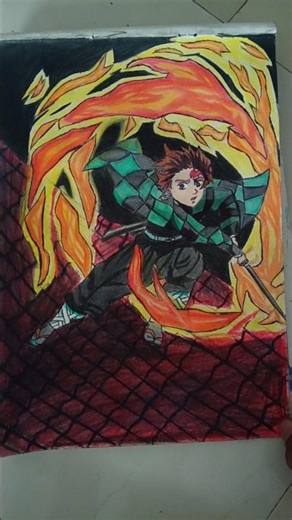Can I Draw Tanjiro Better than Anime? 👀🔥