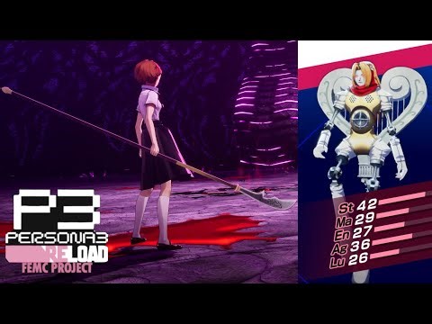 Persona 3 Reload - FeMC With Naginata and Female Orpheus