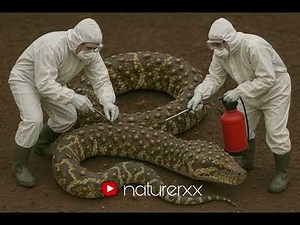Giant Python Covered in Parasites Rescued by Doctors!🐍🦎🕷️