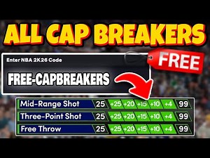 How to get CAP BREAKERS in 2K26 (FAST & FREE) ✅ NBA 2K26 Locker Codes for ALL Cap Breakers