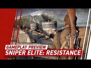 New Sniper Elite: Resistance Gameplay - 16 Minutes of Mindblowing Stealth Action