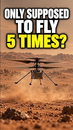 NASA’s Mars Helicopter Was Only Meant to Fly 5 Times… It Flew 72 🤯