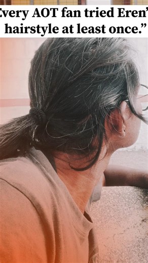 Every AOT Fan Tried Eren’s Hairstyle At Least Once 😭🔥 #aot #eren #cosplay