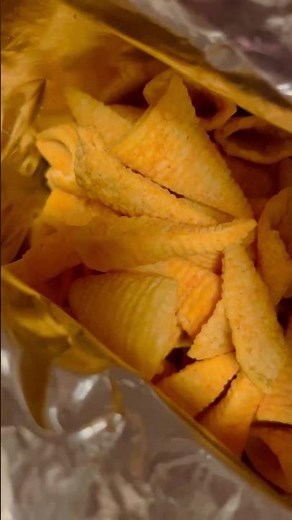 Lay’s Bugles nacho cheese flavour #snack #asmr #shorts