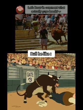 Family Guy Breeding Bull Meme is Real! 💀 #panic #dunkmeme