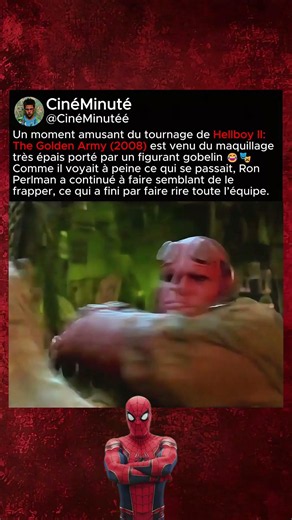Ron Perlman Wouldn't Stop Pranking Him 😂🎭 | Hellboy II (2008)