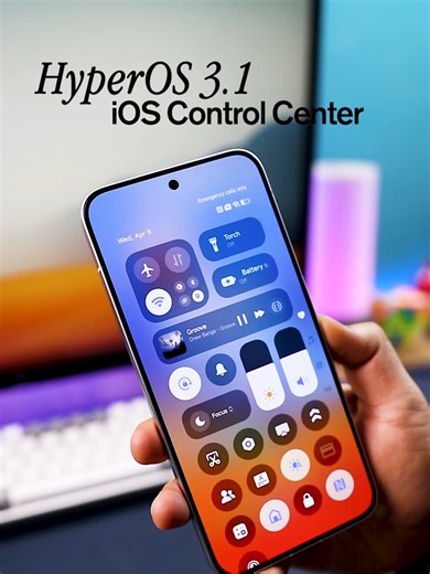 HyperOS 3.1 iOS Style Control Center 📷