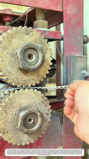 Metal Processing: How Rolling Machines Turn Plain Wire into Precision Waves
