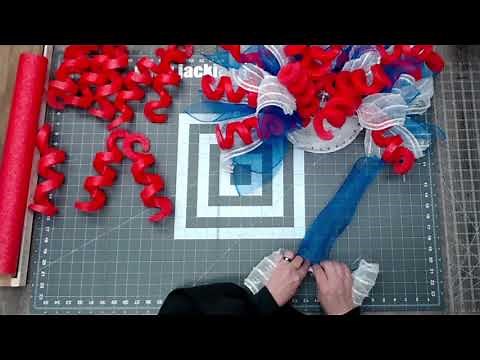 Pool Noodle & Mesh Wreath