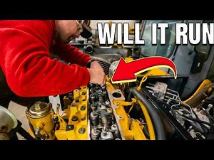 John Deere 160 Excavator Engine Rebuild… First Start