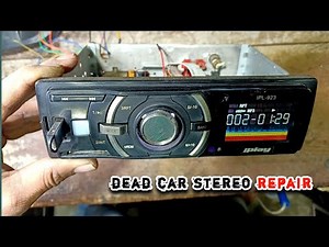 Dead car amplifier repair and Restore car music system repair