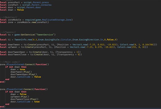How can I make the pressing button script work?