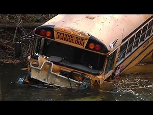 SCHOOL BUS CRASH: Multiple students, driver injured after school bus crashes into creek
