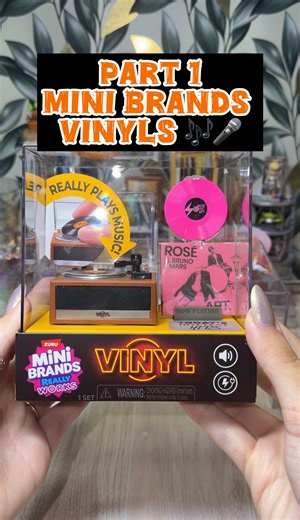 Mini Brands Vinyls & Record Player Unboxing!