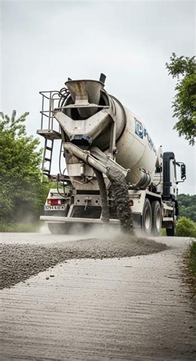 HEAVY DUTY FAIL! Rear Load Too Heavy, Truck Struggles on Steep Hill #truckfail #heavyduty #load