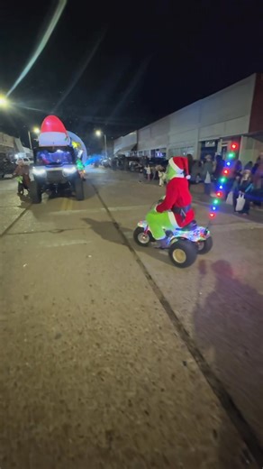 Here’s a quick highlight from last Thursday night’s Antlers Christmas Parade — a 55-second look at the lights, floats, and Christmas spirit that filled High Street. This year’s parade had an incredible turnout and some of the most creative entries we’ve ever seen. We’ll be sharing additional short clips throughout the week, including more parade highlights, float features, and moments from Christmas in the Park. Thank you to everyone who helped make this year’s parade such a strong showing of co