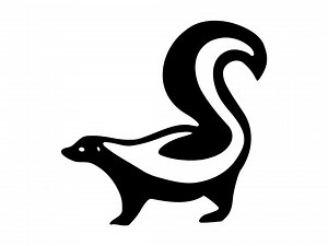 Skunk SVG Clipart: Cutting File, Image File (digital Download) - Etsy