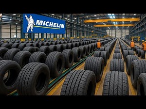 How Car Tires Are Made Inside Michelin’s Massive Production Line