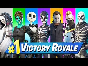 RANDOM HALLOWEEN SKIN CHALLENGE! 🎃👻🕷️