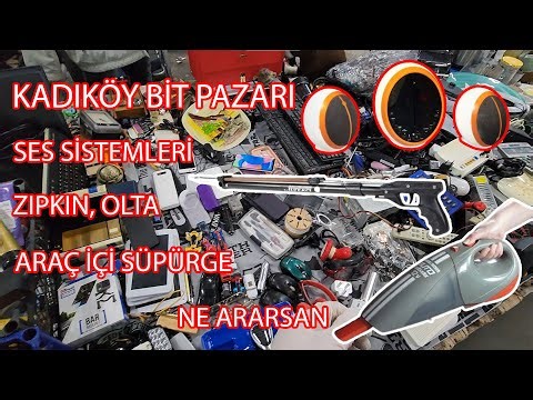 KADIKÖY BİT PAZARI SES SİSTEMİ, MONİTÖR, ARAÇ İÇİ SÜPÜRGE, ZIPKIN VE DAHA FAZLASI