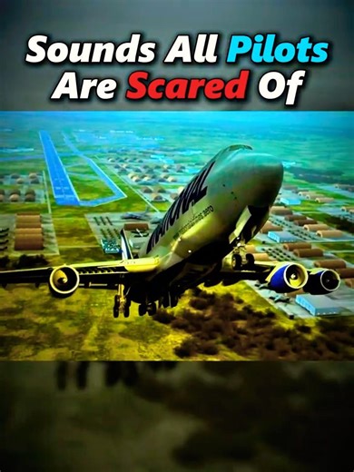 Sounds every pilot is scared of 😨 #aviation #plane