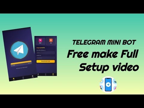 TapCoins Telegram mini bot make full setup video