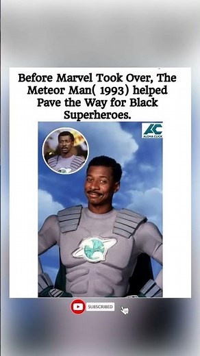 Before Marvel Took Over, 'The Meteor Man' Paved the Way for Black Superheroes 🦸‍♂️🎬#shorts