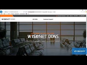 Cómo Conectar un Grabador Wisenet por DDNS