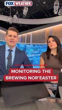 FOX Weather Is Monitoring The Brewing Nor'easter Off East Coast