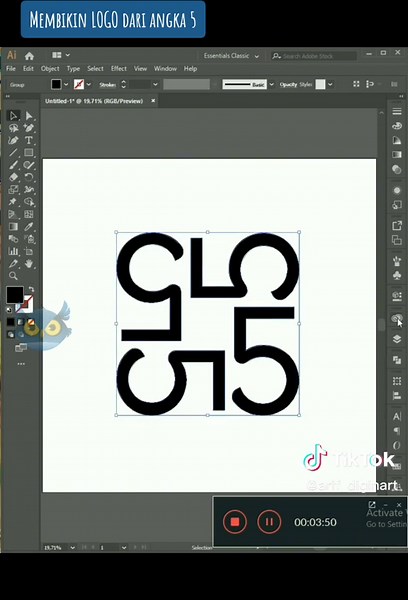 Cara Membuat Logo dari Angka 5 dan Persegi: Ide Desain Kreatif