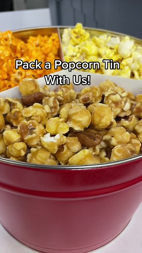 Pack a Popcorn Tin with Us! | Holiday Gift Ideas