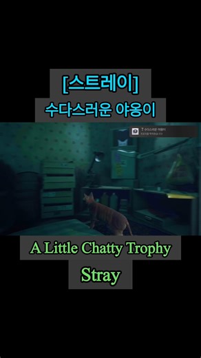 [스트레이_Stray] 수다스러운 고양이 트로피_A Little Chatty Trophy