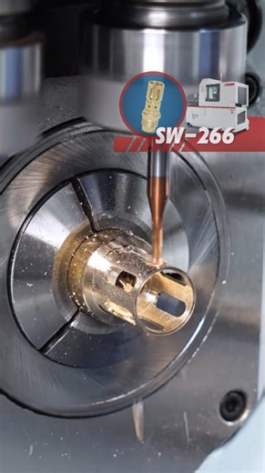 SW-266 CNC Lathe Machines Welder Component Dual Spindles Multi-Axis Hex Milling. #cnc #cnclathe #metalworking #usamanufacturing #smartlathe | Smartlathe