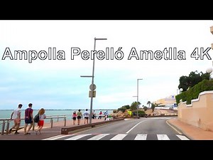 Ampolla - Perello - Ametlla (Tarragona, Catalonia, Spain) Driving Tour 4K Scenic Drive UHD