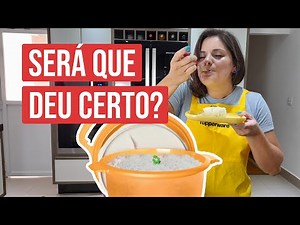 Como fazer Arroz no Micro-ondas - Micro Arroz Tupperware
