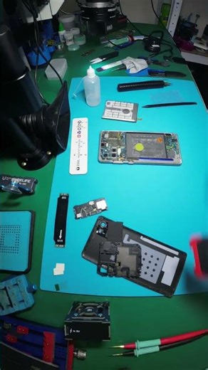 My Samsung Note 10 Lite was working well, but the battery drained quickly. Replacing the battery ...