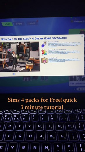Tutorial on packs! can i get some followers nowww?? #sims4 #thesims4 #freepackssims #fyp *just joking tiktok*