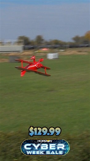 30K views · 286 reactions | A Pitts you can fly in more places! Save $30 on the E-flite UMX Pitts S-1S during Cyber Week! Save now at your participating local hobby shop or check out all of the deals at https://horizonhobby.cc/cw23 #horizonhobby #eflite #umxpitts #rc #rcairplane #biplane #airplane #aviation #ultramicro #cyberweek #shoplocal | Horizon Hobby | Facebook
