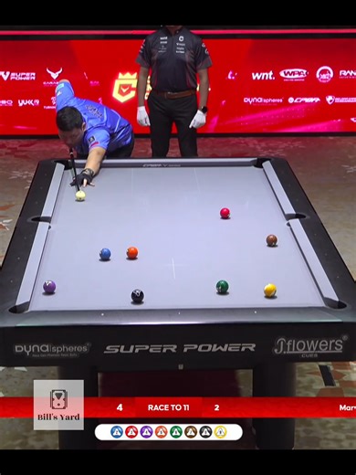 Spectacular Carom and Combo Shots in 9-Ball Pool