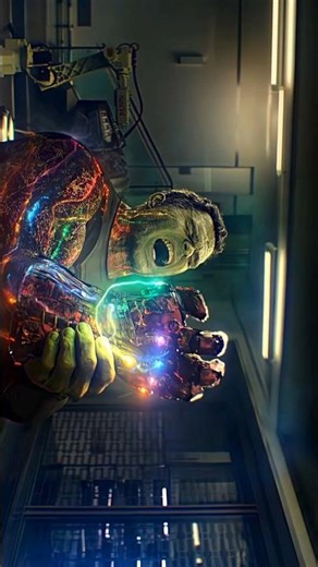 Hulk vs Infinity Stones 💥 | Epic Moment | Endgame movie scene| #shortvideo