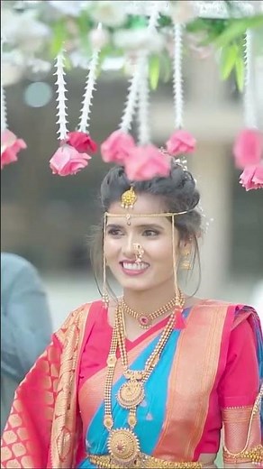 Bridal entry | Marathi bride | ga sajani | Wedding | Cinematography | Maharashtrian Wedding | Lagn |