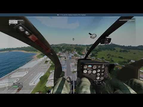 ArmA 3, Littlebird in FULL VR.