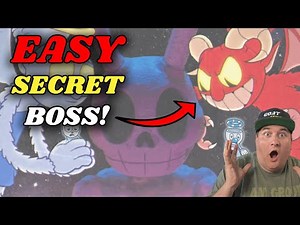 Cuphead DLC - Secret Boss! Step by Step Guide to unlock