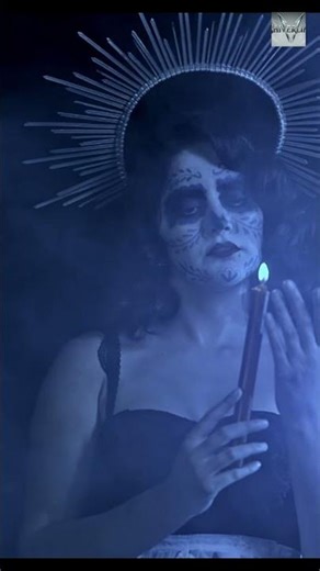 Candle Ghost Woman Ritual