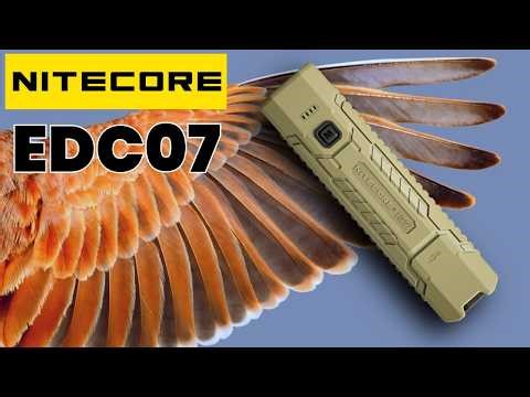 Nitecore EDC07 - Featherlight Slim EDC Flashlight