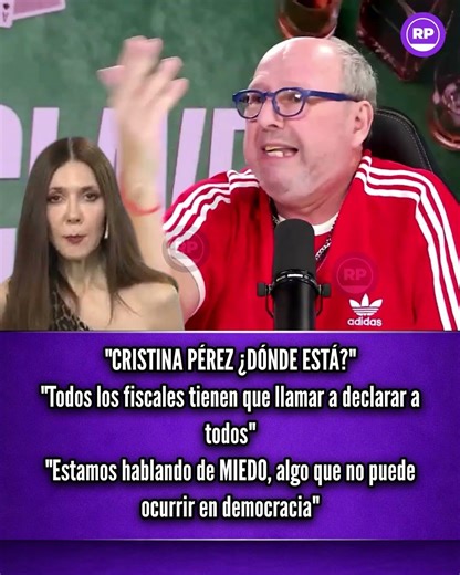 💣DUKA DIJO LO QUE HABÍA QUE DECIR: "CRISTINA PÉREZ ¿DÓNDE ESTÁ?"