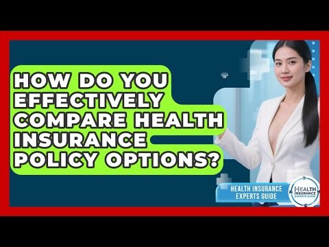 How Do You Effectively Compare Health Insurance Policy Options? - Health Insurance Experts Guide