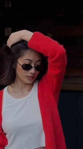 tiff.gif 🍒 petite fashion on Instagram: "best decision ever ✨ . . . #shorthair #hairtransformation #bobhairstyle #bobhaircut #hairinspo"