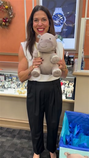 Meet Harriet the Hippo! Every purchase gives back to Jewelers for Children, helping provide hope and support to the kids who need it most. Available in-store and online! #fredmeyerjewelers | Fred Meyer Jewelers