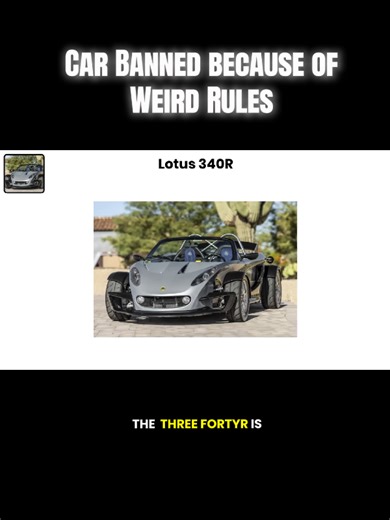 Car Banned Due to Strange Rules: What You Need to Know